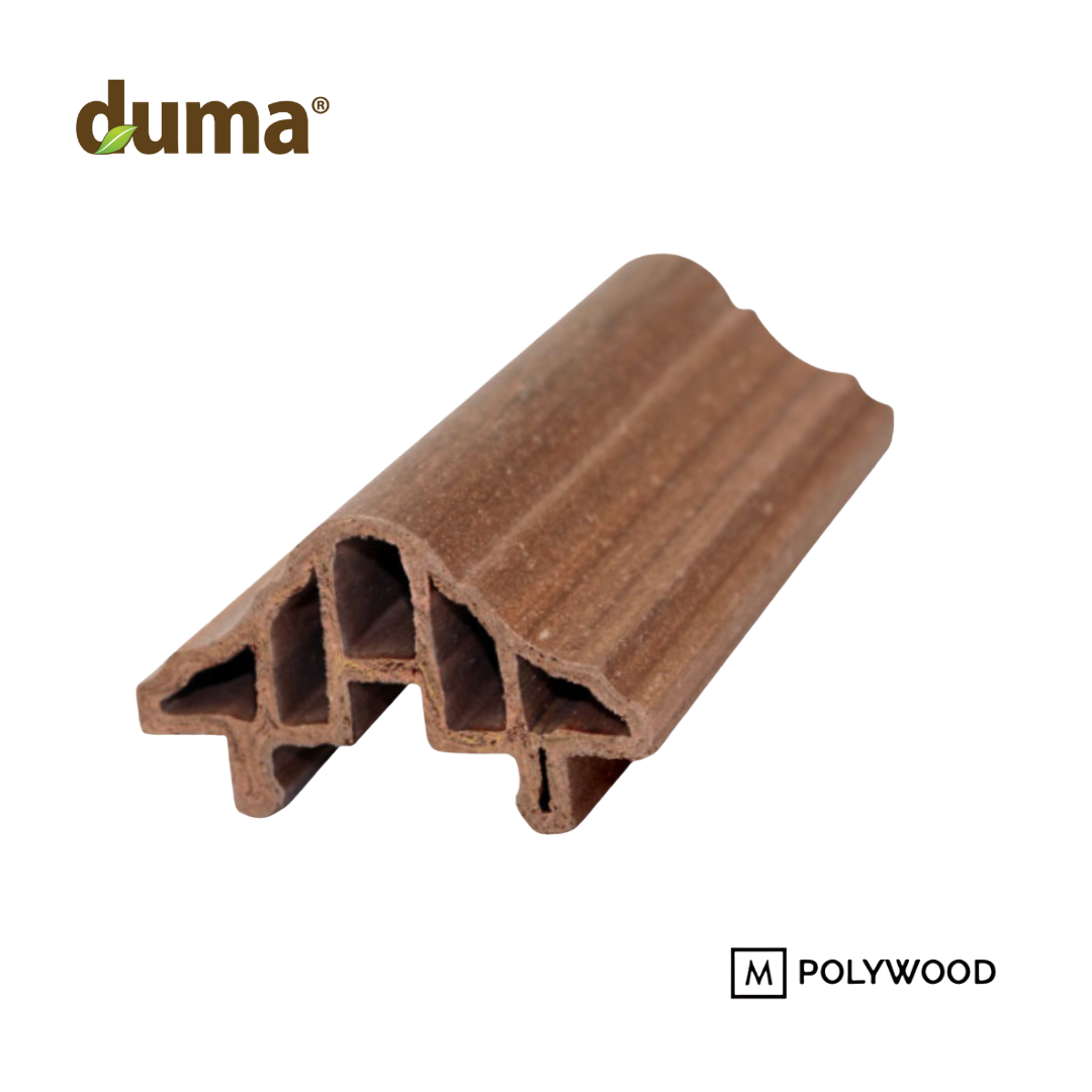 Lis DUMA WPC Click-On Decoratif (60×36) / Lis Dinding / Wallmoulding - DUMA WPC WALL & CEILING PANEL
