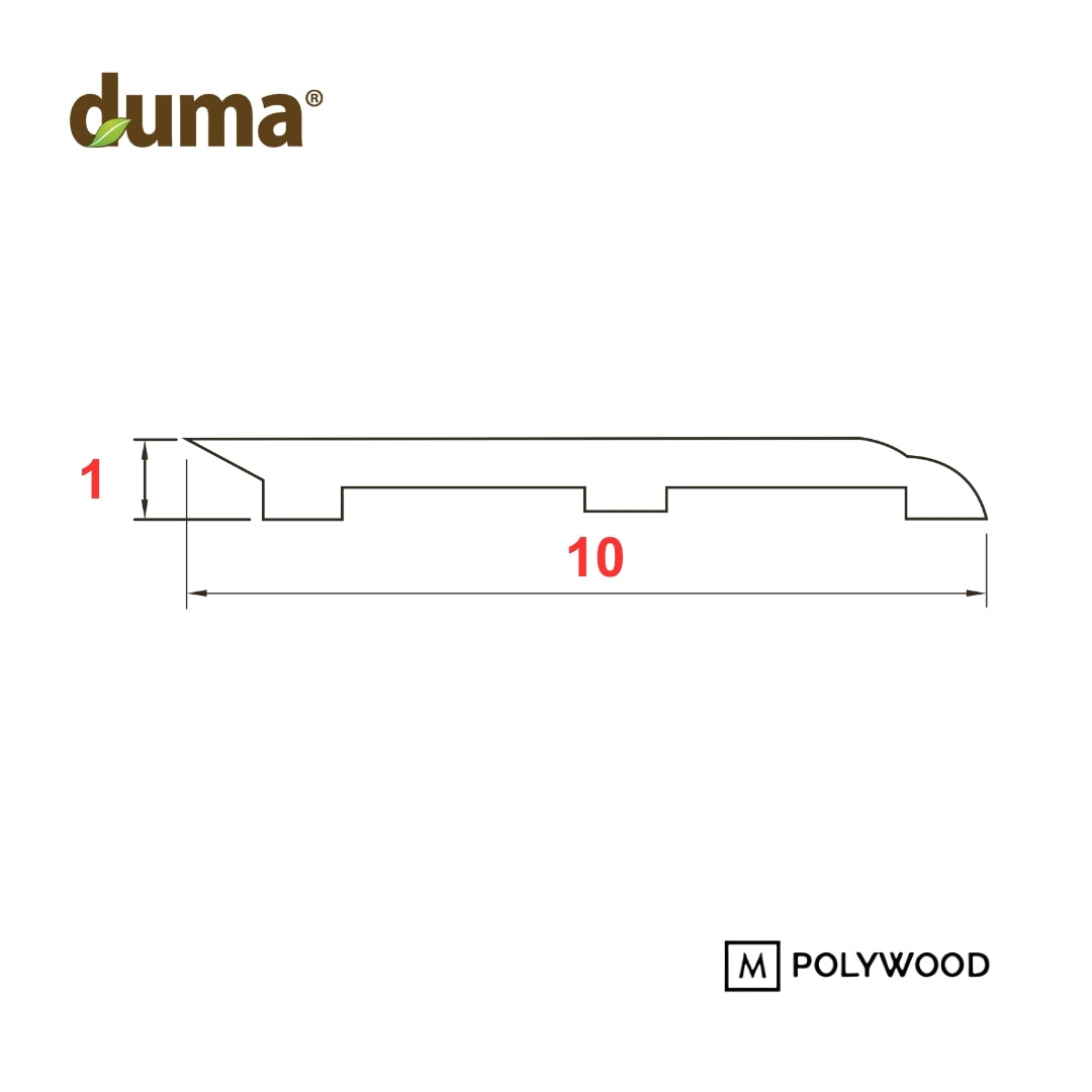 Duma Lis Plint - DUMA WPC WALL & CEILING PANEL