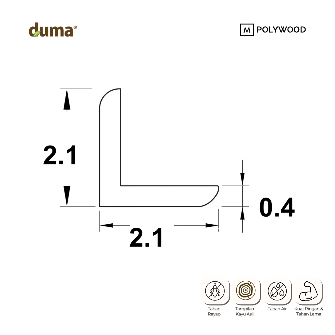 Duma Lis Siku 21x21 - DUMA WPC WALL & CEILING PANEL