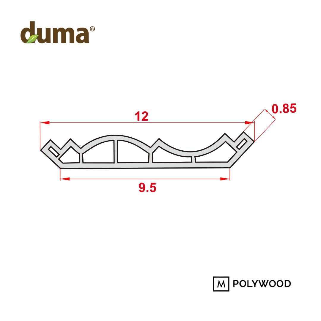 Duma Lis Atas (120x85) - DUMA WPC WALL & CEILING PANEL