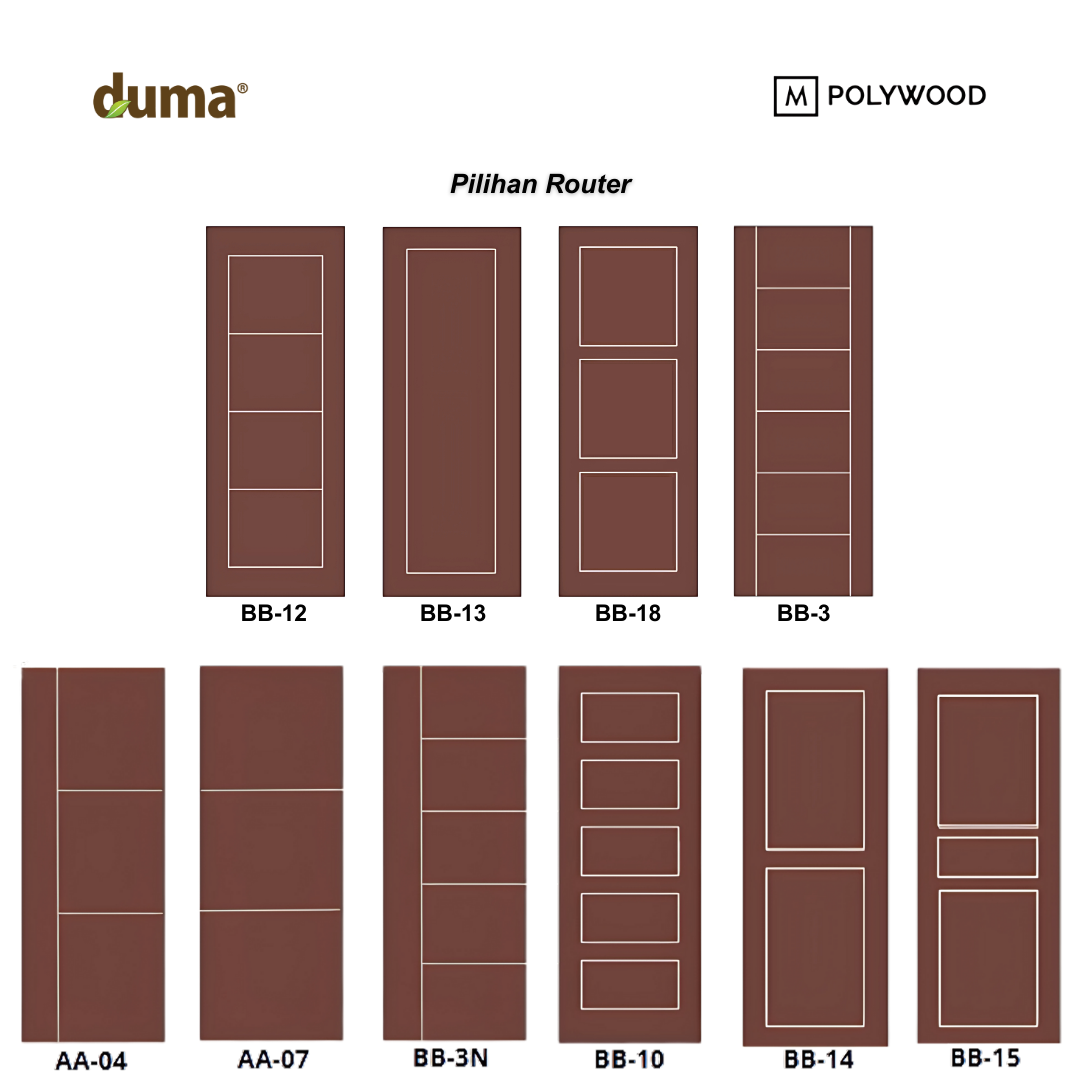 Duma Door 5mm - Lebar 60cm