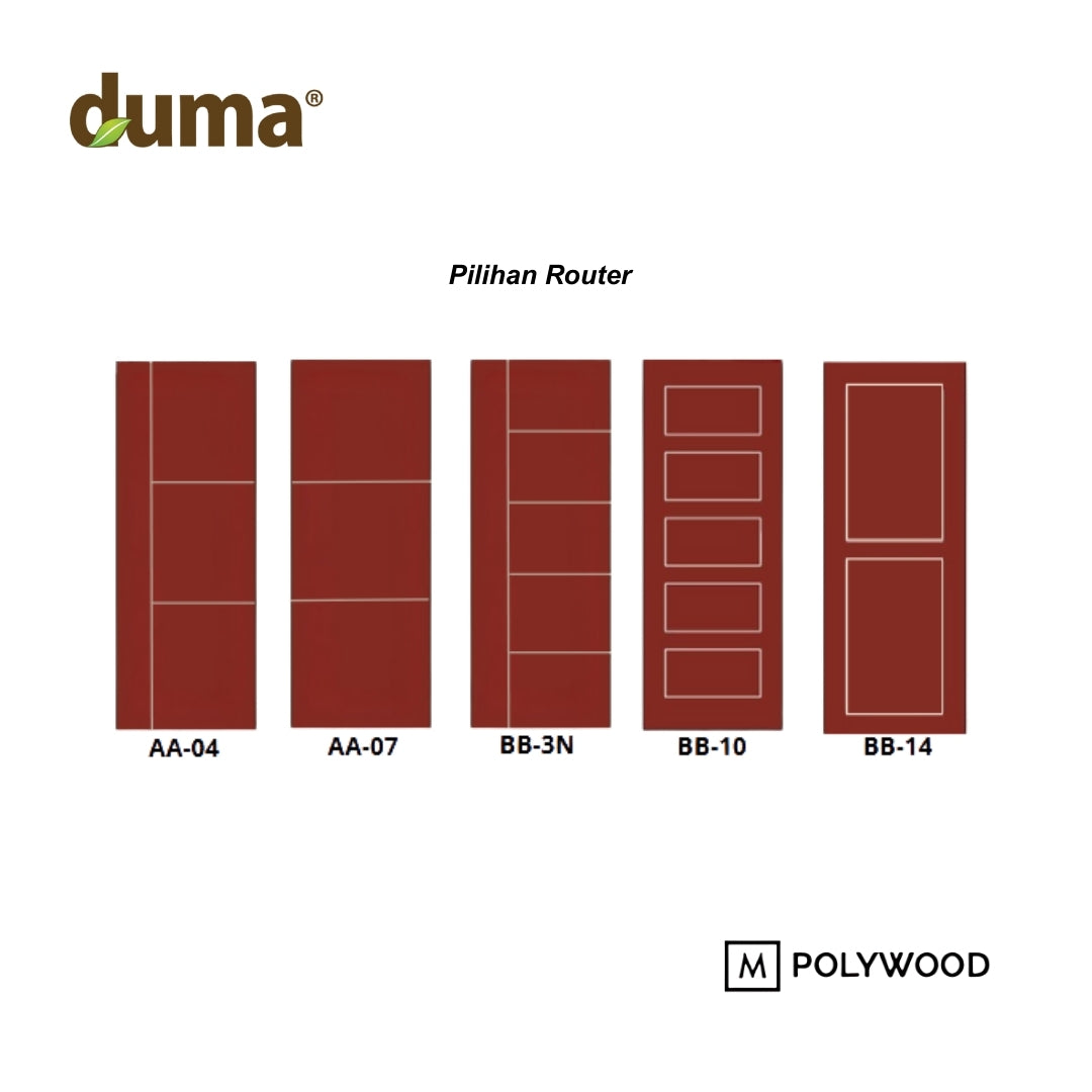 Duma Door 5mm - Lebar 72cm