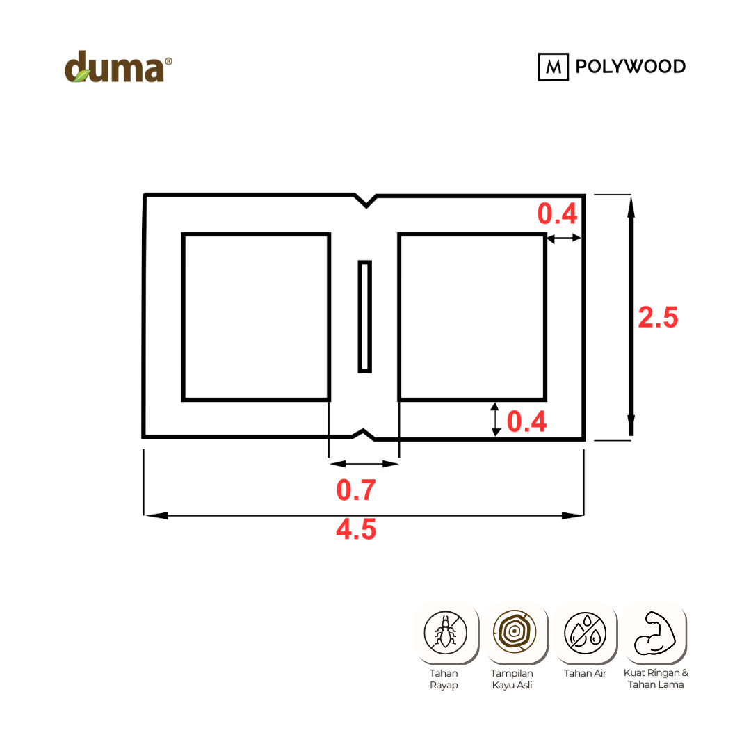 BASE DECK FOR DUMA DECK