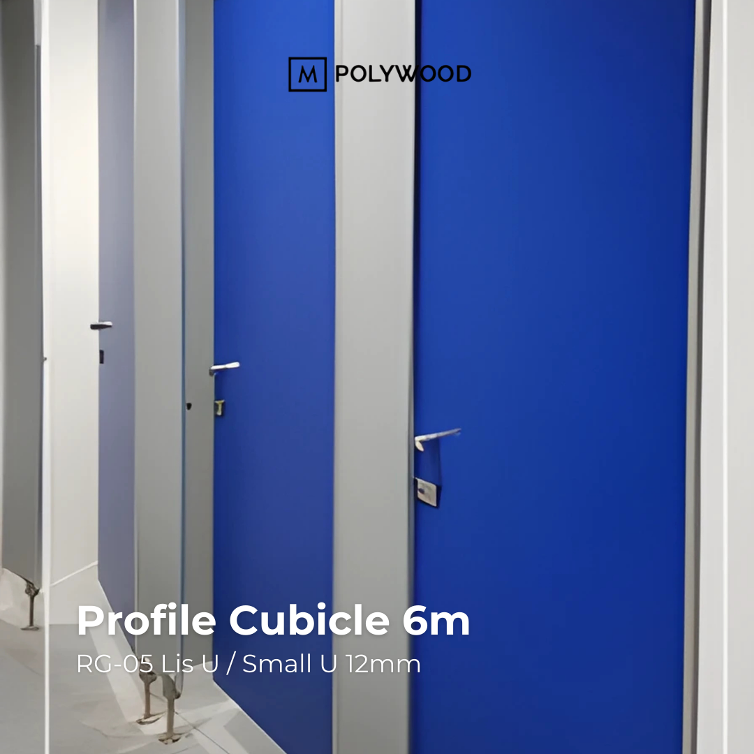 RG-05 Lis U / Small U 12mm Profile Cubicle 6m