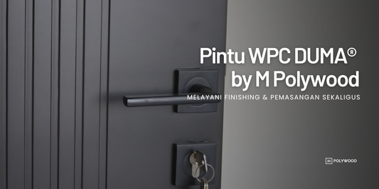 pintu WPC DUMA by MPolywood finishing duco solid modern