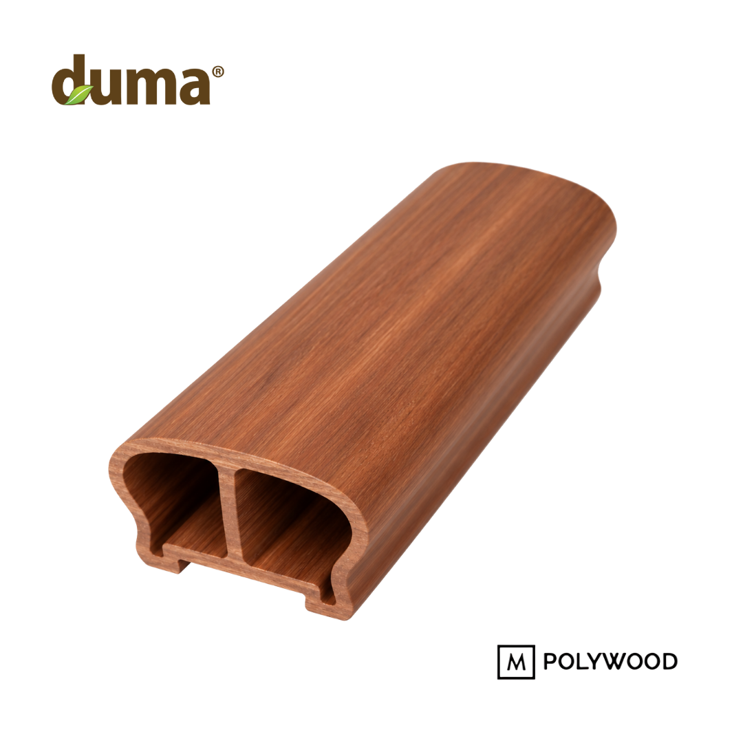 DUMA WPC HAND RAIL 80x50 Handrail / Railing / Handle / Pegangan Tangan Tangga WPC