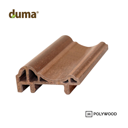 Lis DUMA WPC Click-On Decoratif (60×26) / Lis Dinding / Wallmoulding -  DUMA WPC WALL & CEILING PANEL
