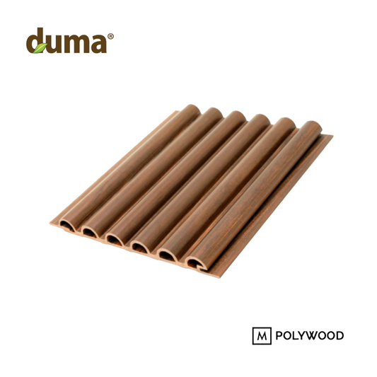DUMA CONTEMPO ROUND 15x20x156 - DUMA WPC WALL & CEILING PANEL