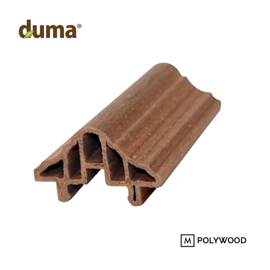 Lis DUMA WPC Click-On Decoratif (60×36) / Lis Dinding / Wallmoulding -  DUMA WPC WALL & CEILING PANEL