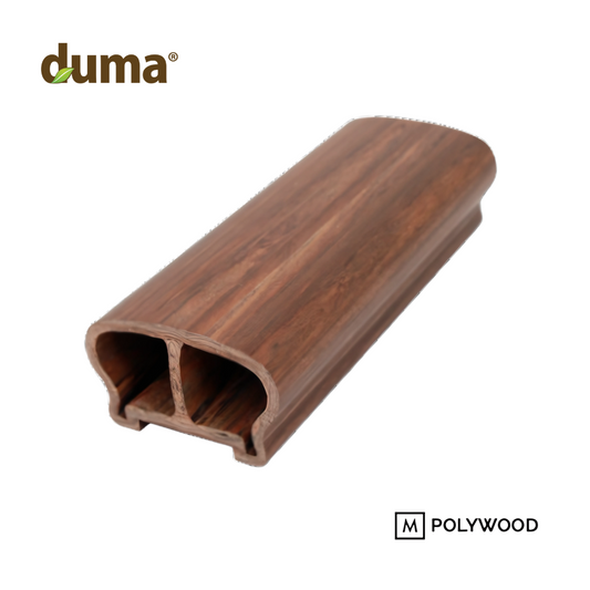 DUMA WPC HAND RAIL 80x50 Handrail / Railing / Handle / Pegangan Tangan Tangga WPC