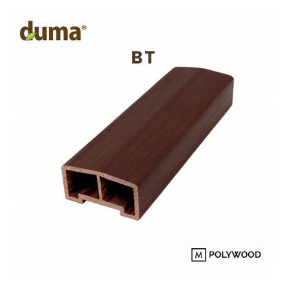 HAND RAIL DUMA® WPC 80x45 Handrail / Railing / Handle / Pegangan Tangan Tangga WPC