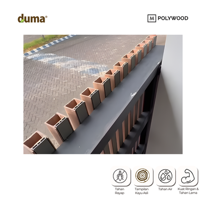 DUMA CLICK PVC 30mm - Untuk Duma Click On Hollow