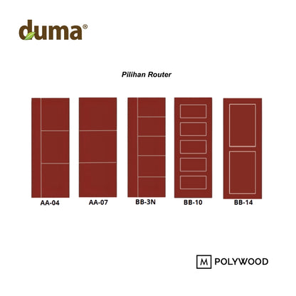 Duma Door 5mm - Lebar 72cm