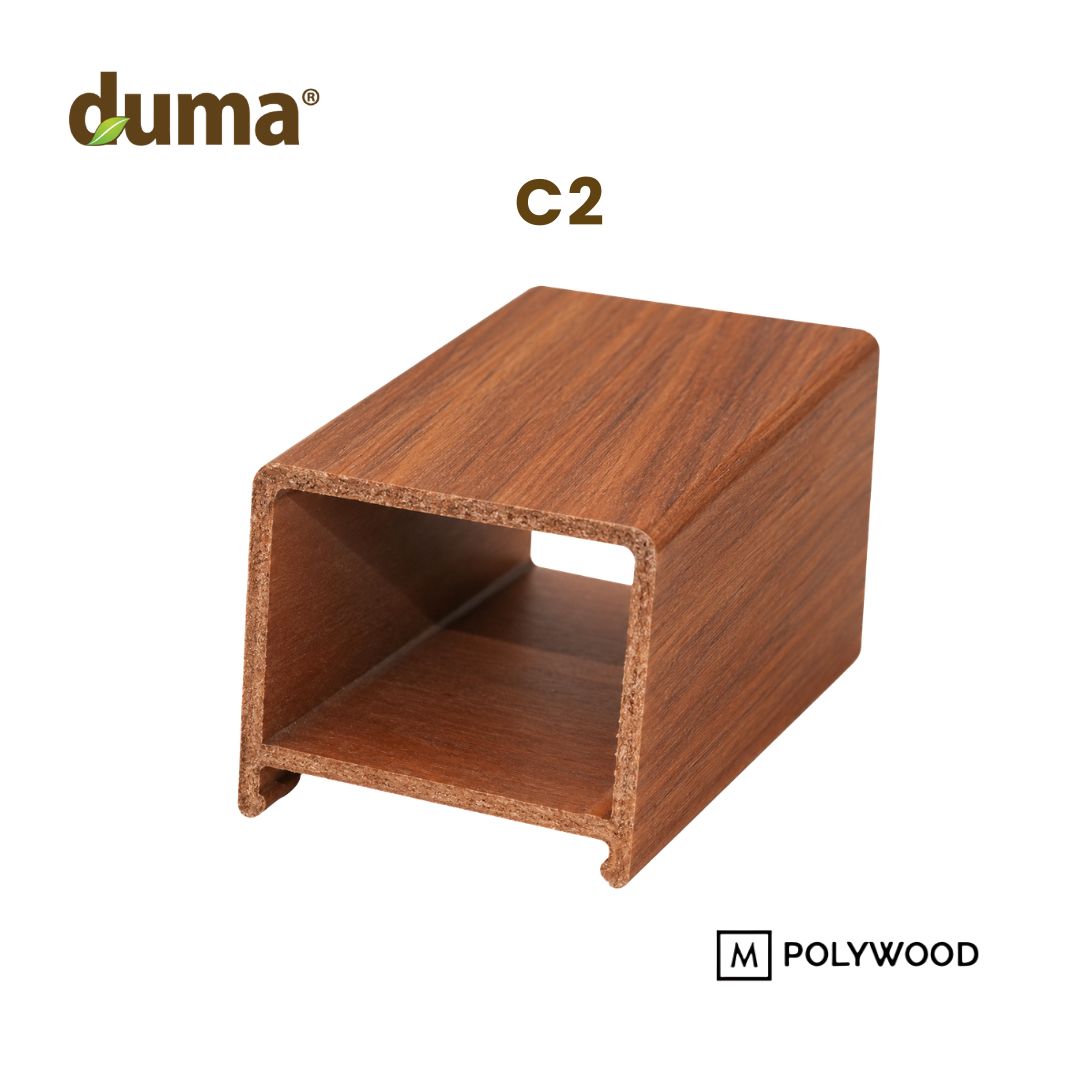 DUMA WPC COH 50x50 / CLICK ON HOLLOW 50x50
