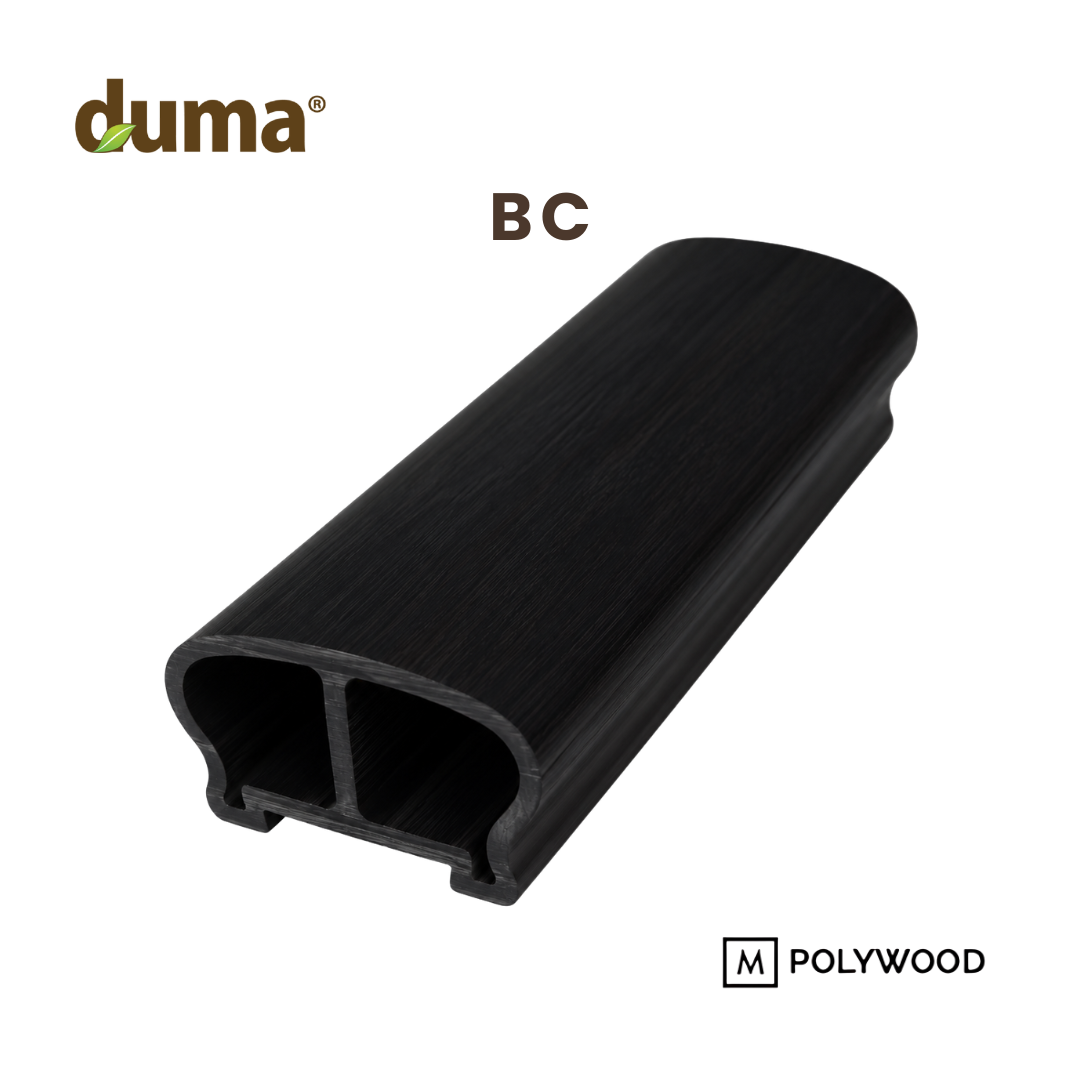 DUMA WPC HAND RAIL 80x50 Handrail / Railing / Handle / Pegangan Tangan Tangga WPC