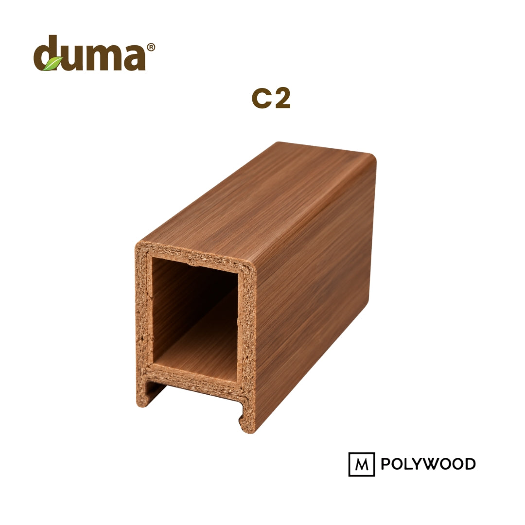 DUMA WPC COH 34x50 / CLICK ON HOLLOW 34x50