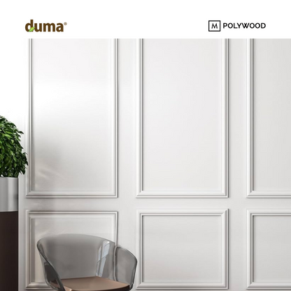Lis DUMA WPC Click-On Decoratif (60×36) / Lis Dinding / Wallmoulding -  DUMA WPC WALL & CEILING PANEL