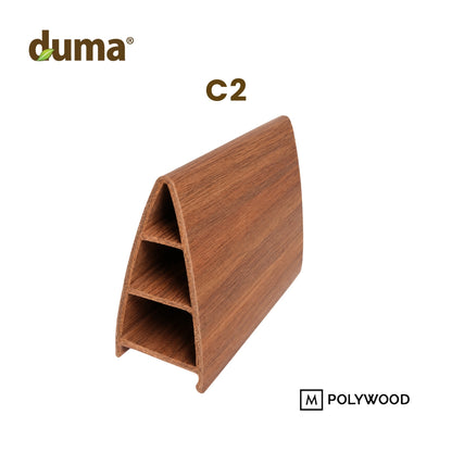 DUMA WPC COH V 50x100 / CLICK ON HOLLOW V