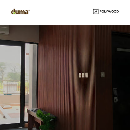 DUMA CONTEMPO CONCAVE 11x26x150 - DUMA WPC WALL &amp; CEILING PANEL