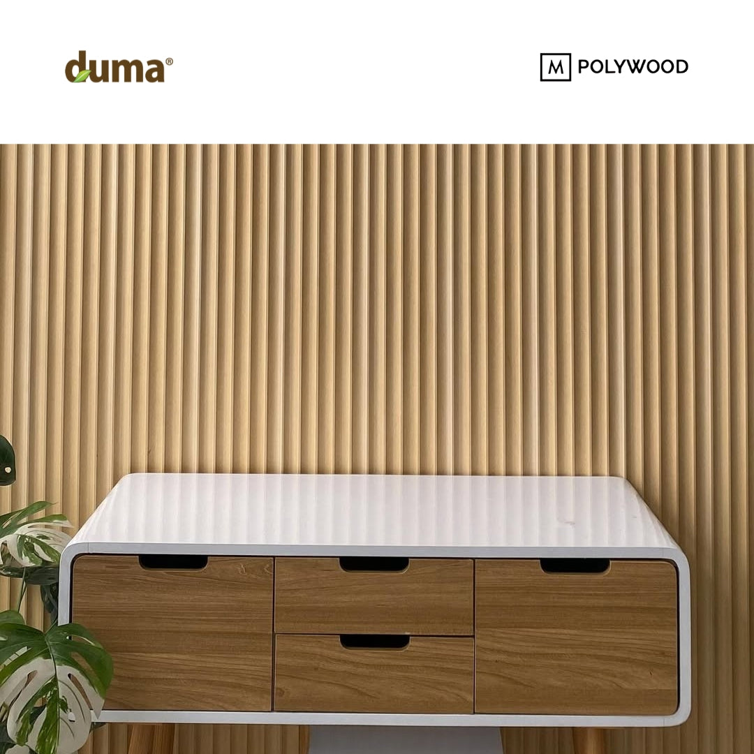 DUMA CONTEMPO CONCAVE 11x26x150 - DUMA WPC WALL &amp; CEILING PANEL