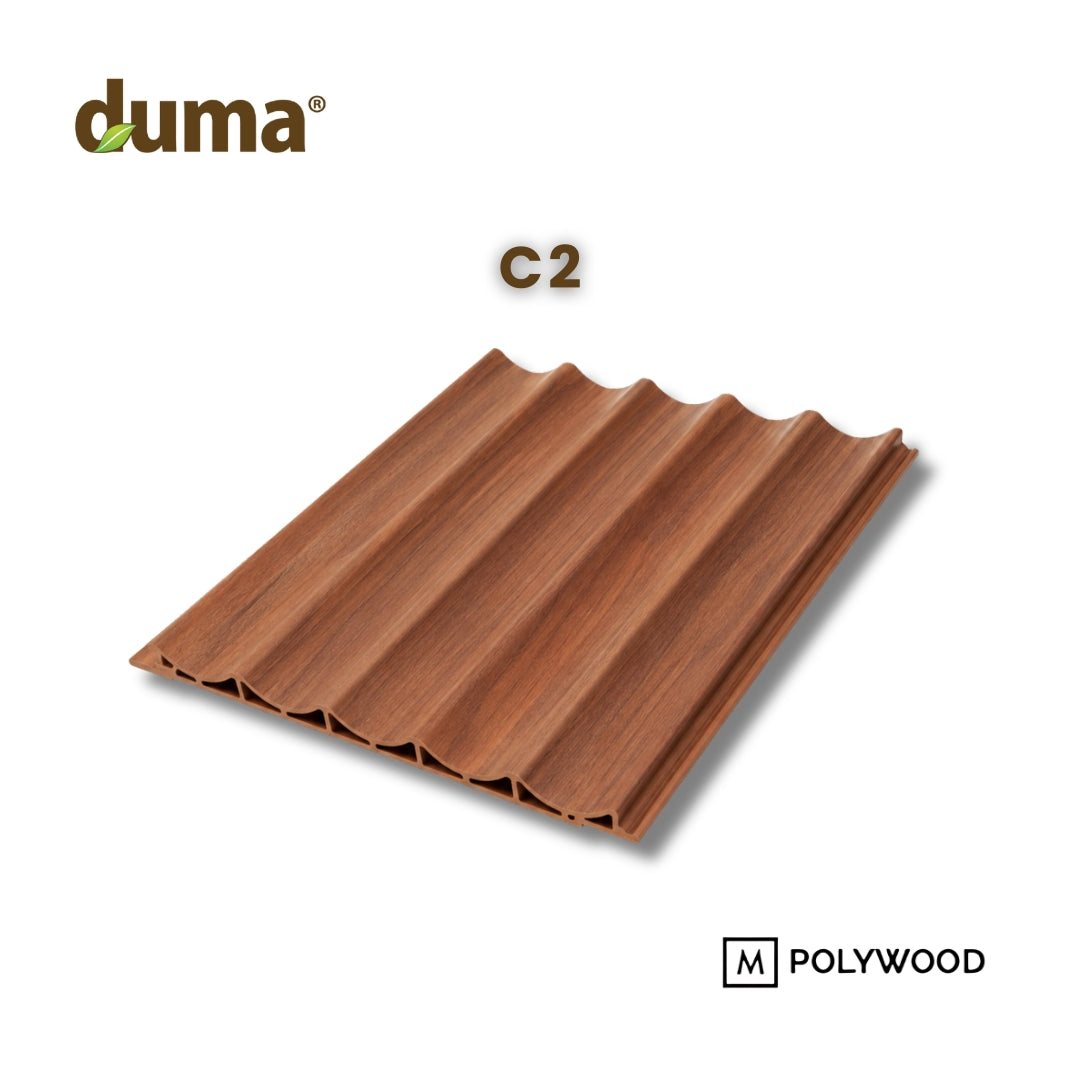 DUMA CONTEMPO CONCAVE 11x26x150 - DUMA WPC WALL &amp; CEILING PANEL