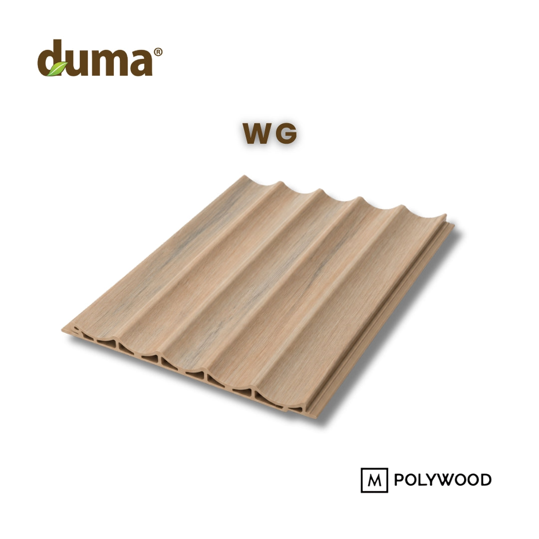 DUMA CONTEMPO CONCAVE 11x26x150 - DUMA WPC WALL &amp; CEILING PANEL