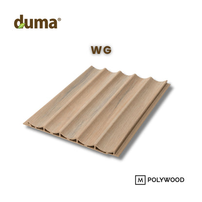 DUMA CONTEMPO CONCAVE 11x26x150 - DUMA WPC WALL &amp; CEILING PANEL
