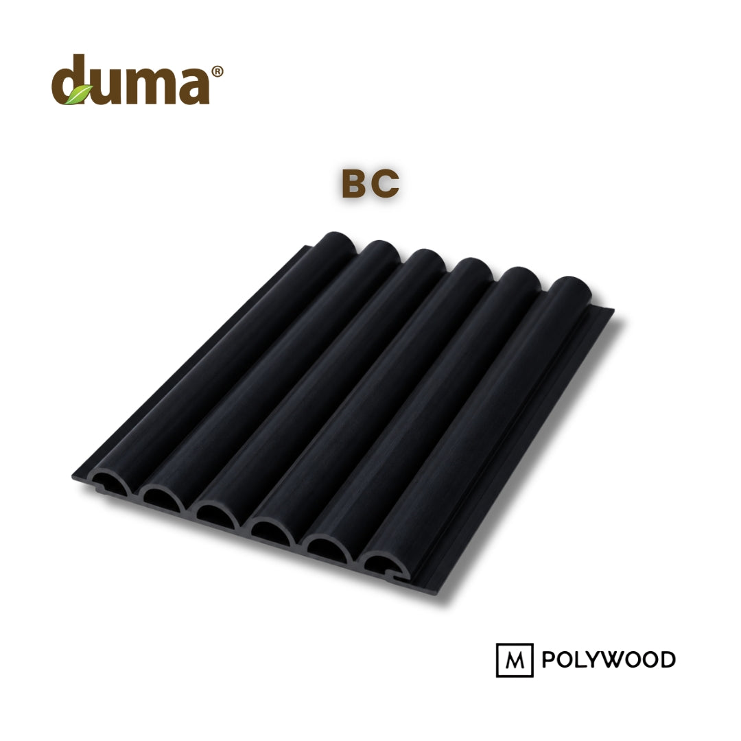 DUMA CONTEMPO ROUND 15x20x156 - DUMA WPC WALL &amp; CEILING PANEL
