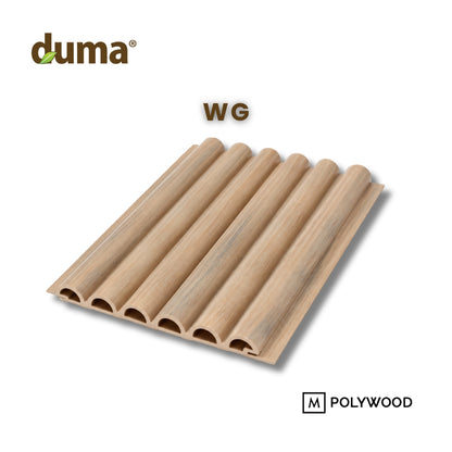 DUMA CONTEMPO ROUND 15x20x156 - DUMA WPC WALL &amp; CEILING PANEL