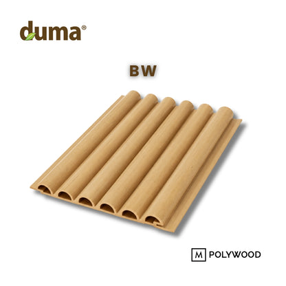 DUMA CONTEMPO ROUND 15x20x156 - DUMA WPC WALL &amp; CEILING PANEL