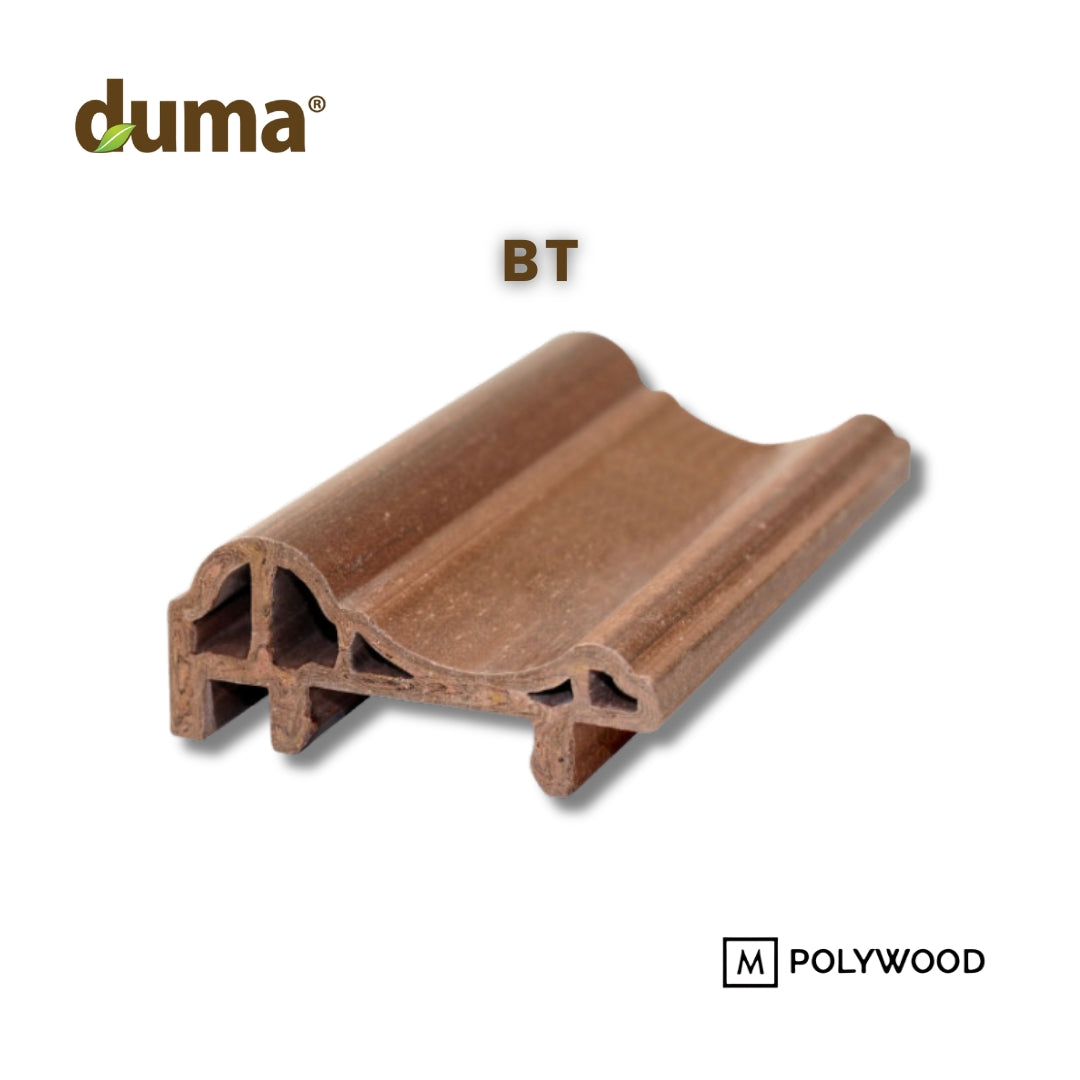 Lis DUMA WPC Click-On Decoratif (60×26) / Lis Dinding / Wallmoulding -  DUMA WPC WALL & CEILING PANEL
