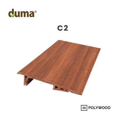 Lis DUMA WPC Co Lis Diagonal LED / Lis Plafon WPC -  DUMA WPC WALL & CEILING PANEL