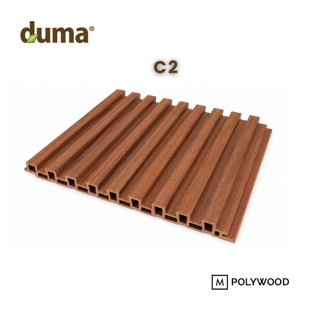 DUMA CONTEMPO 18x12x200 - WPC WALL &amp; CEILING PANEL