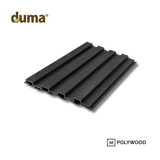 DUMA® Contempo WPC Panel 18x25x200 motif kayu warna cokelat untuk interior dan eksterior