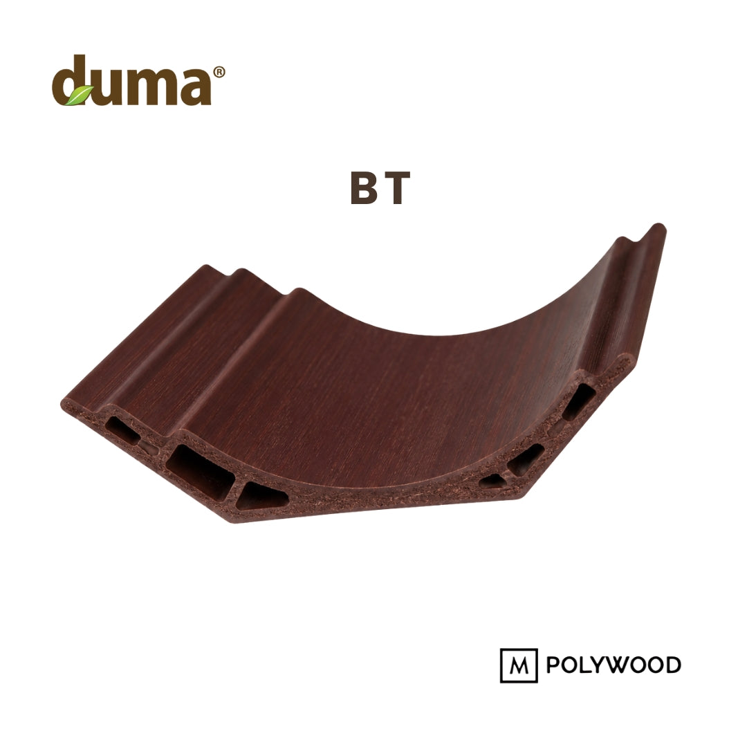 Duma Upper Trim Duma WPC 120x30 (Ceiling) - DUMA WPC WALL &amp; CEILING PANEL
