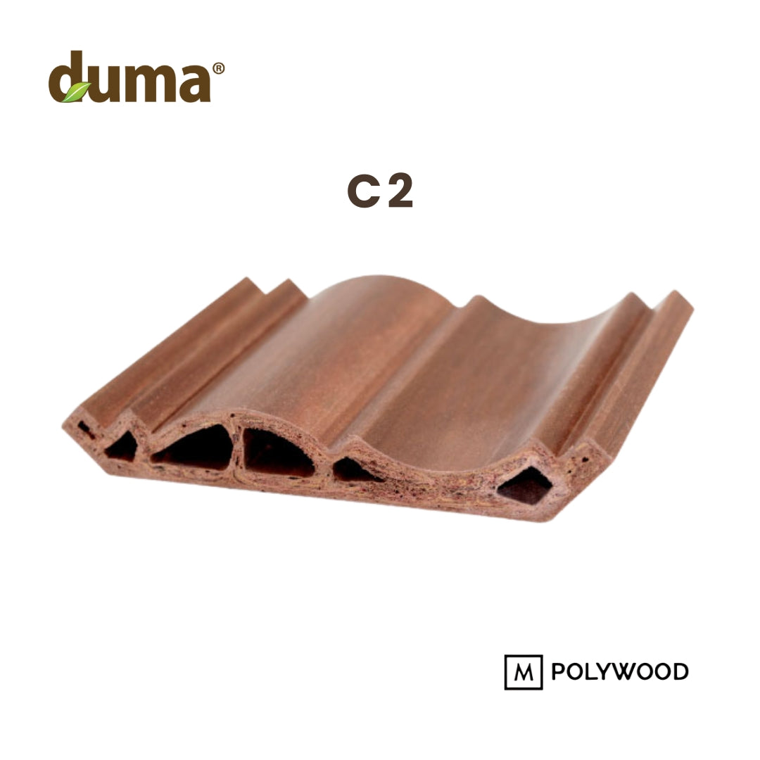 Duma Upper Trim (120x85) - DUMA WPC WALL &amp; CEILING PANEL 