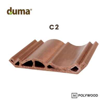 Duma Upper Trim (120x85) - DUMA WPC WALL &amp; CEILING PANEL 