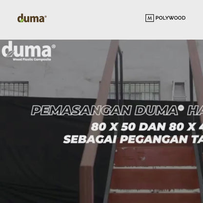 PENUTUP HANDRAIL DUMA WPC TYPE 80x45
