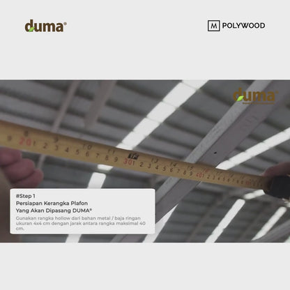 DUMA MODERN 150 - DUMA WPC WALL &amp; CEILING PANEL